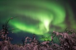 Amazing auroras over Swedish Lapland